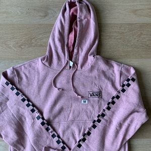 Vans hoodie sweater sweatshirt off the crop top
